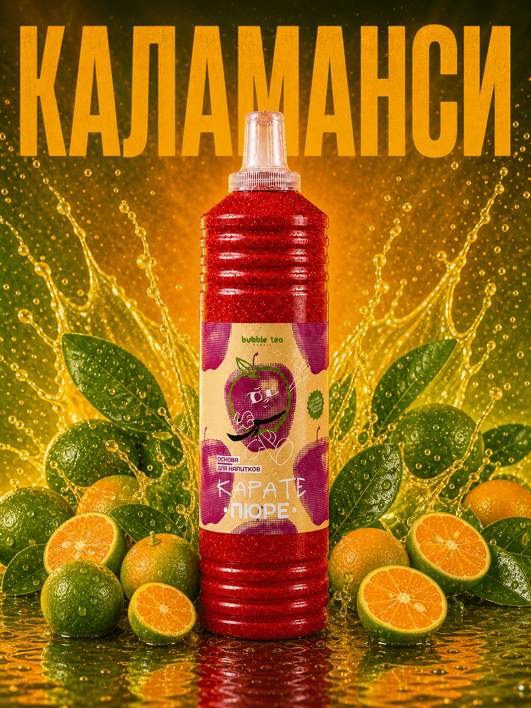 Карате Пюре Hot, пюре из каламанси — упаковка BTR